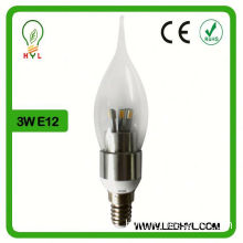 Home decorative hue b22/e12 led candle bulb 3w